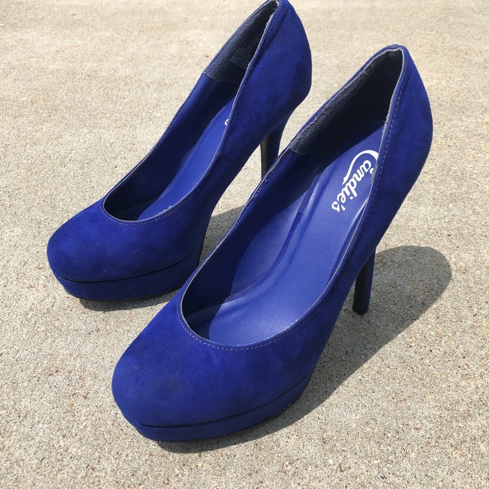 Candie’s Blue High Heels